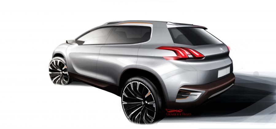  Peugeot Urban Crossover Concept 2012 года  (фото 9 из 16)